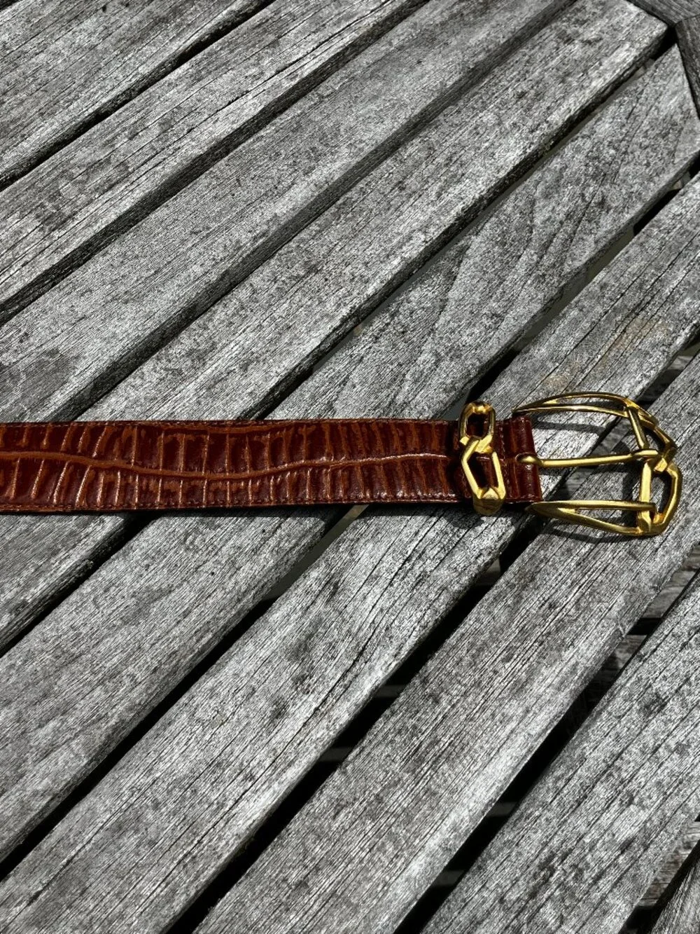 🌟Leather Belt Made In Italy - Medium